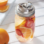 Stainless Steel Drink Infusion Lid - Jar Accessory
