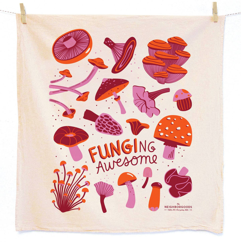 Tea Towel + Swedish Dish Cloth Set