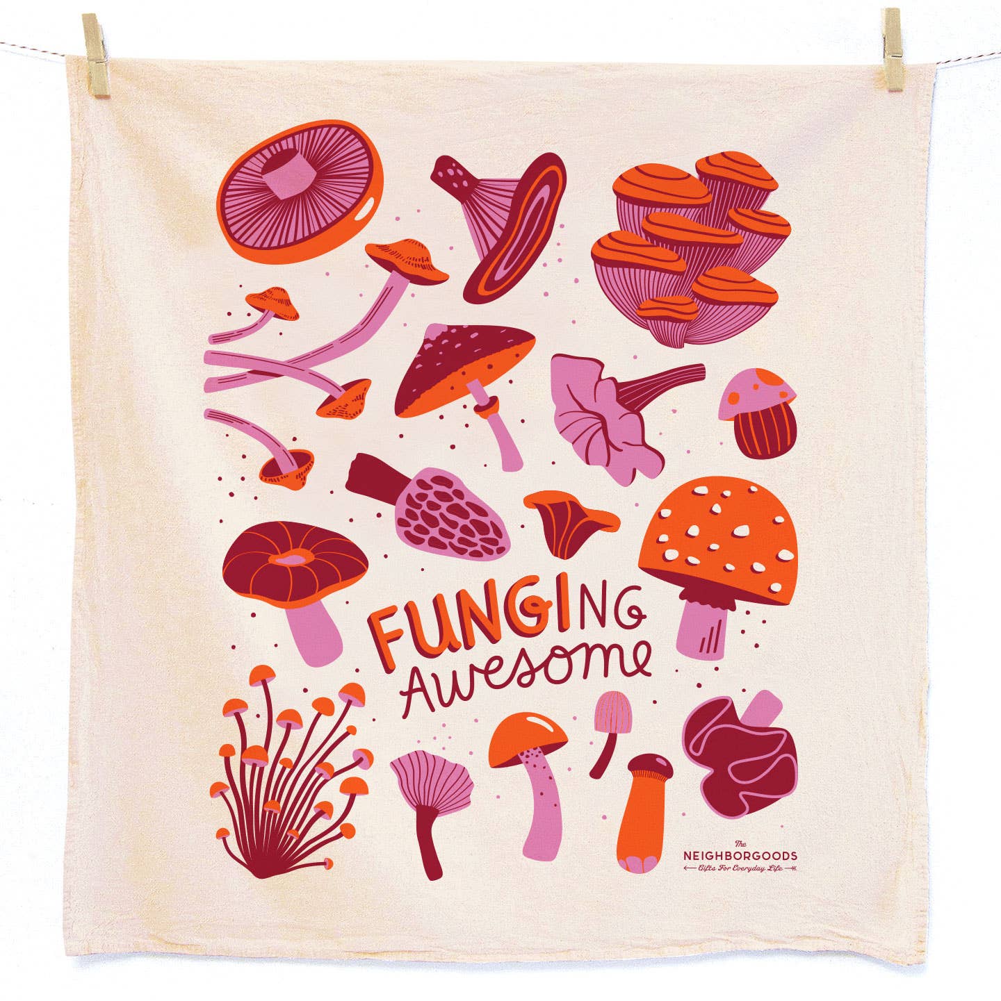 Tea Towel + Swedish Dish Cloth Set