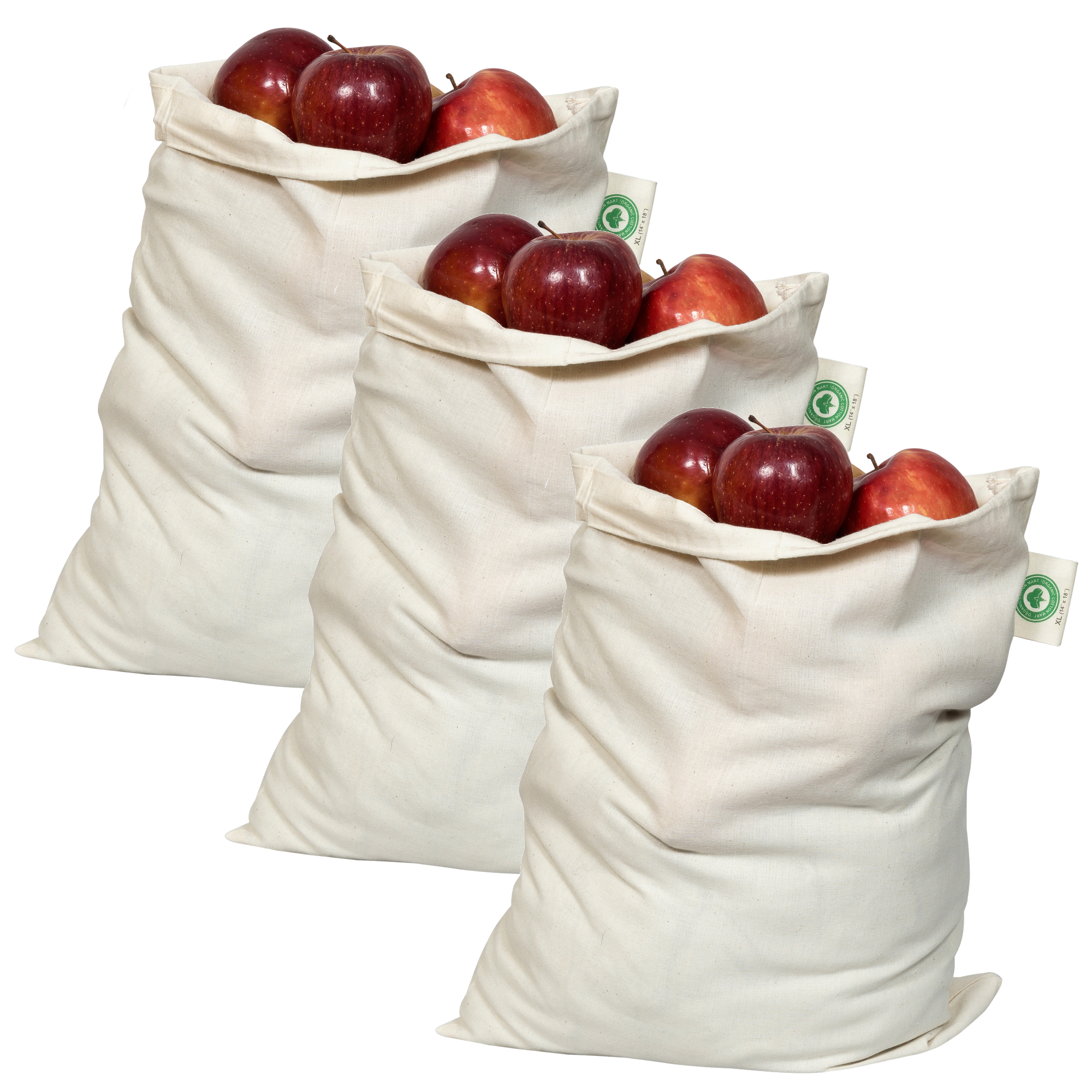 Organic Cotton Produce Bags