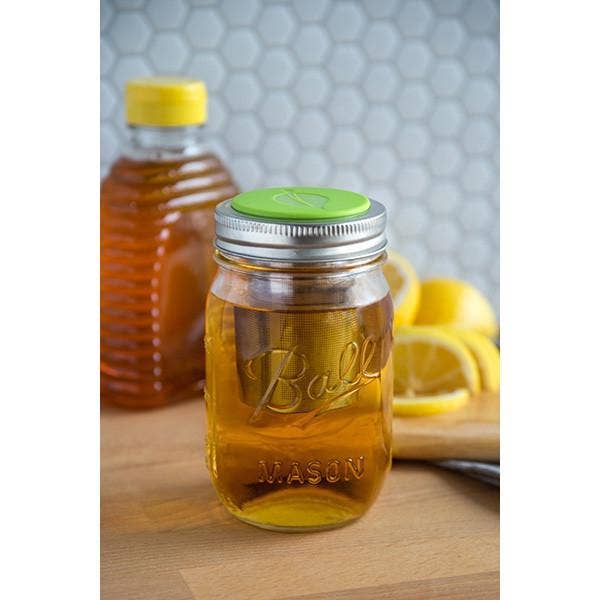Plastic Tea Infuser Lid - Regular Mouth