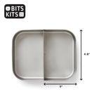 Stainless Steel Bento Box - Small 2 Compartment