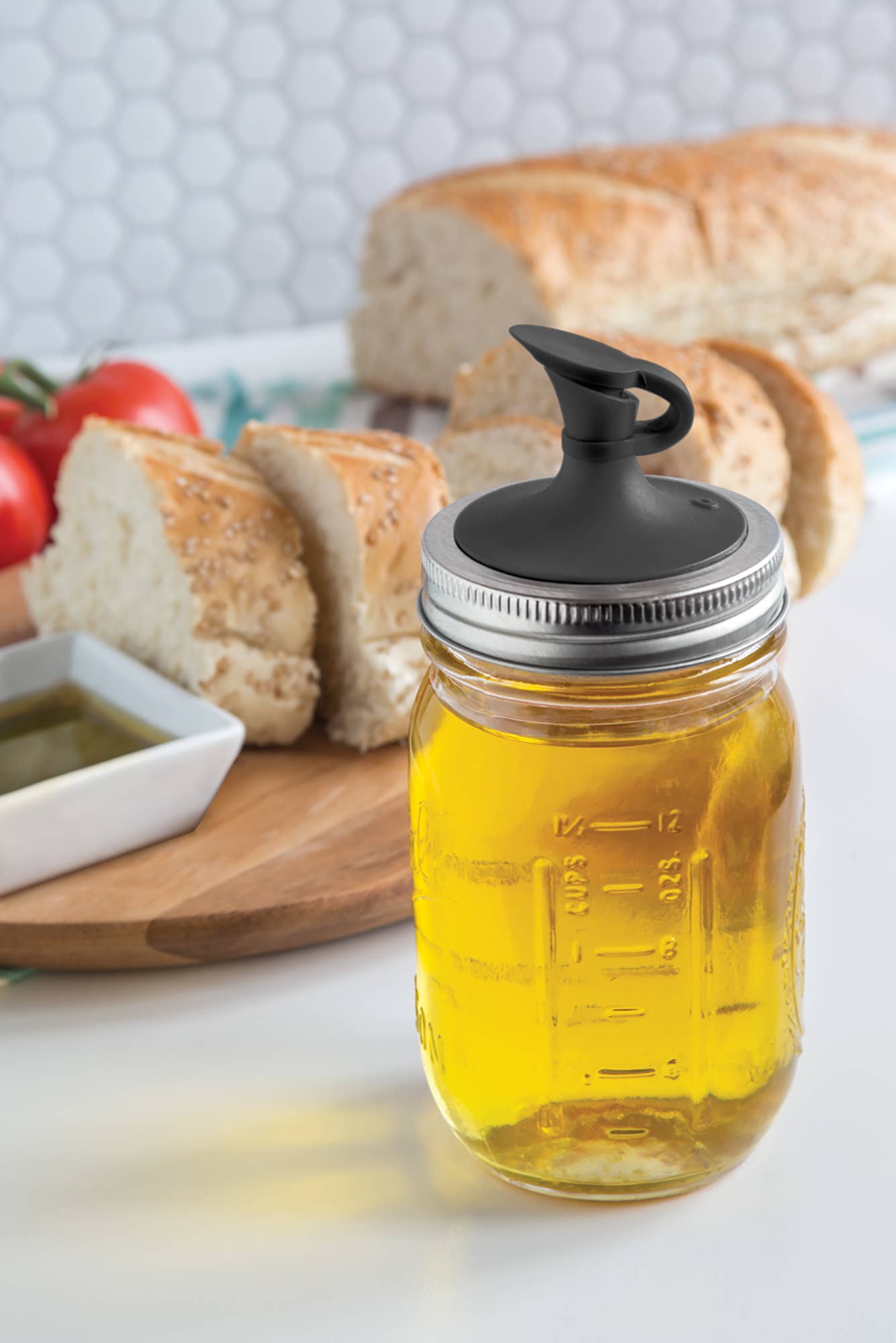 Plastic Oil Cruet Lid - Regular Mouth
