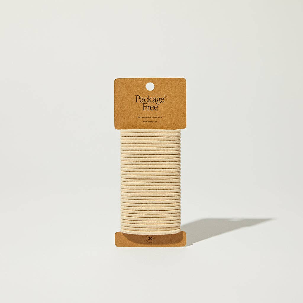 Biodegradable Hair Ties - 30 Pack