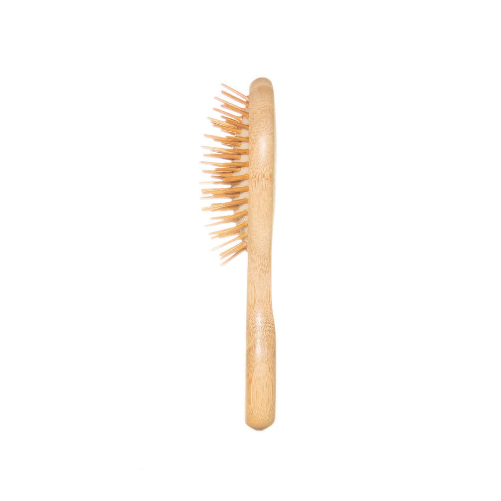 Mini Bamboo Bristle Hairbrush