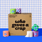 100% Recycled Toilet Paper - Single Roll