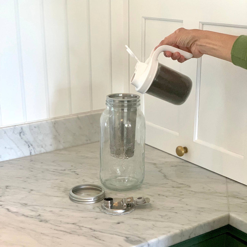 Stainless Steel Cold Brew Infuser - Wide Mouth