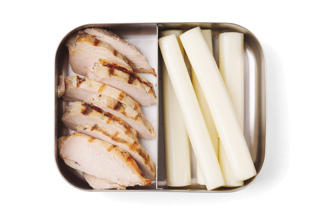 Stainless Steel Bento Box - Small 2 Compartment