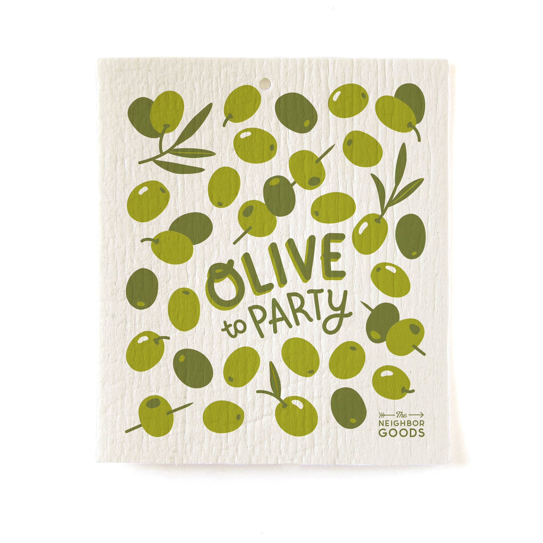 Tea Towel + Swedish Dish Cloth Set