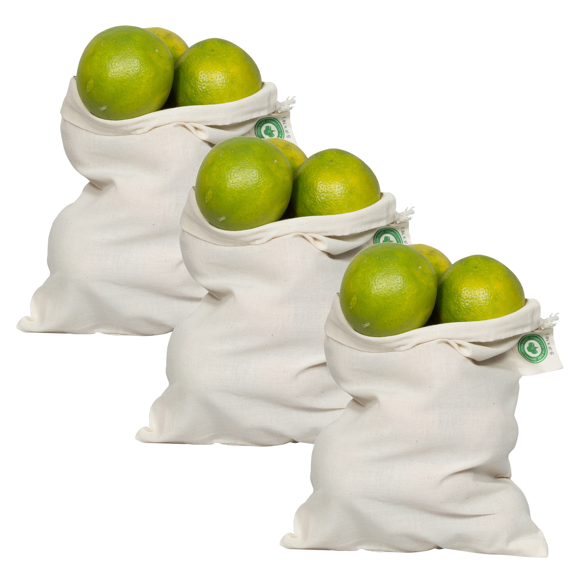 Organic Cotton Produce Bags