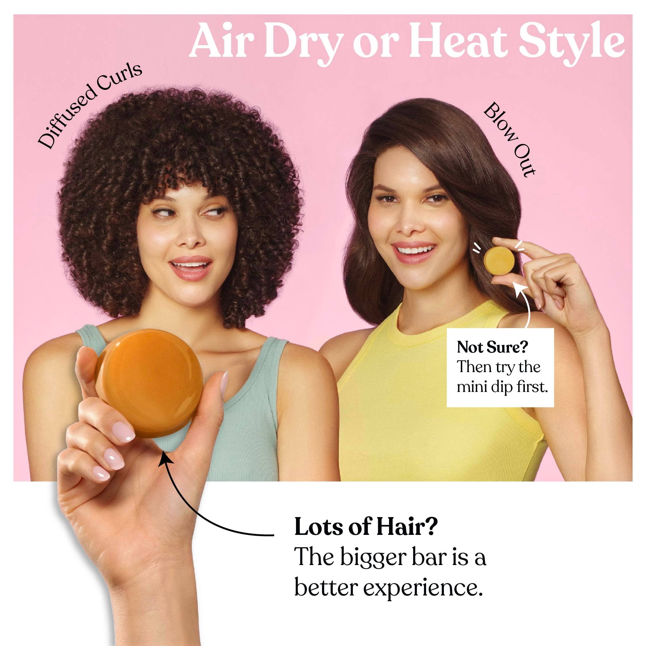 Conditioner Bar & Detangler - Mini Size