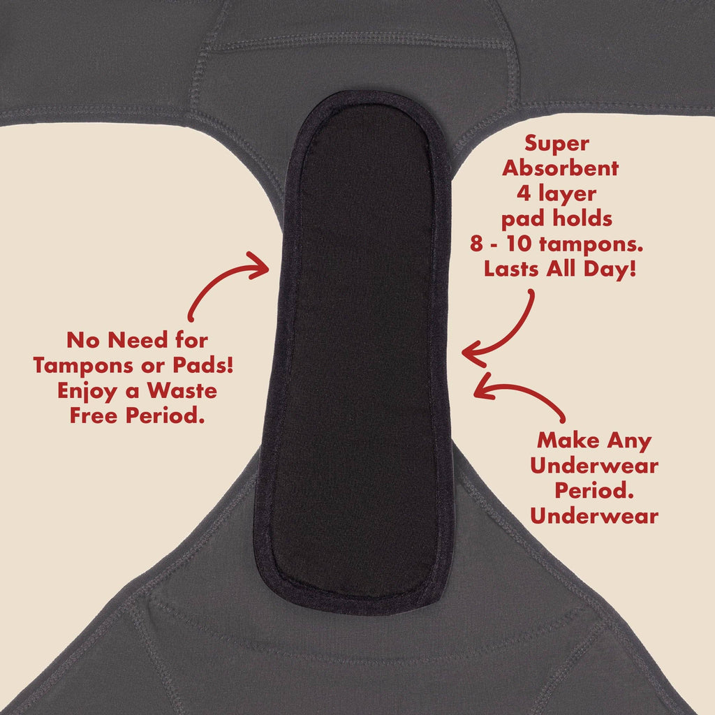 Reusable Menstrual Pads - 5 Pack (Heavy Days)