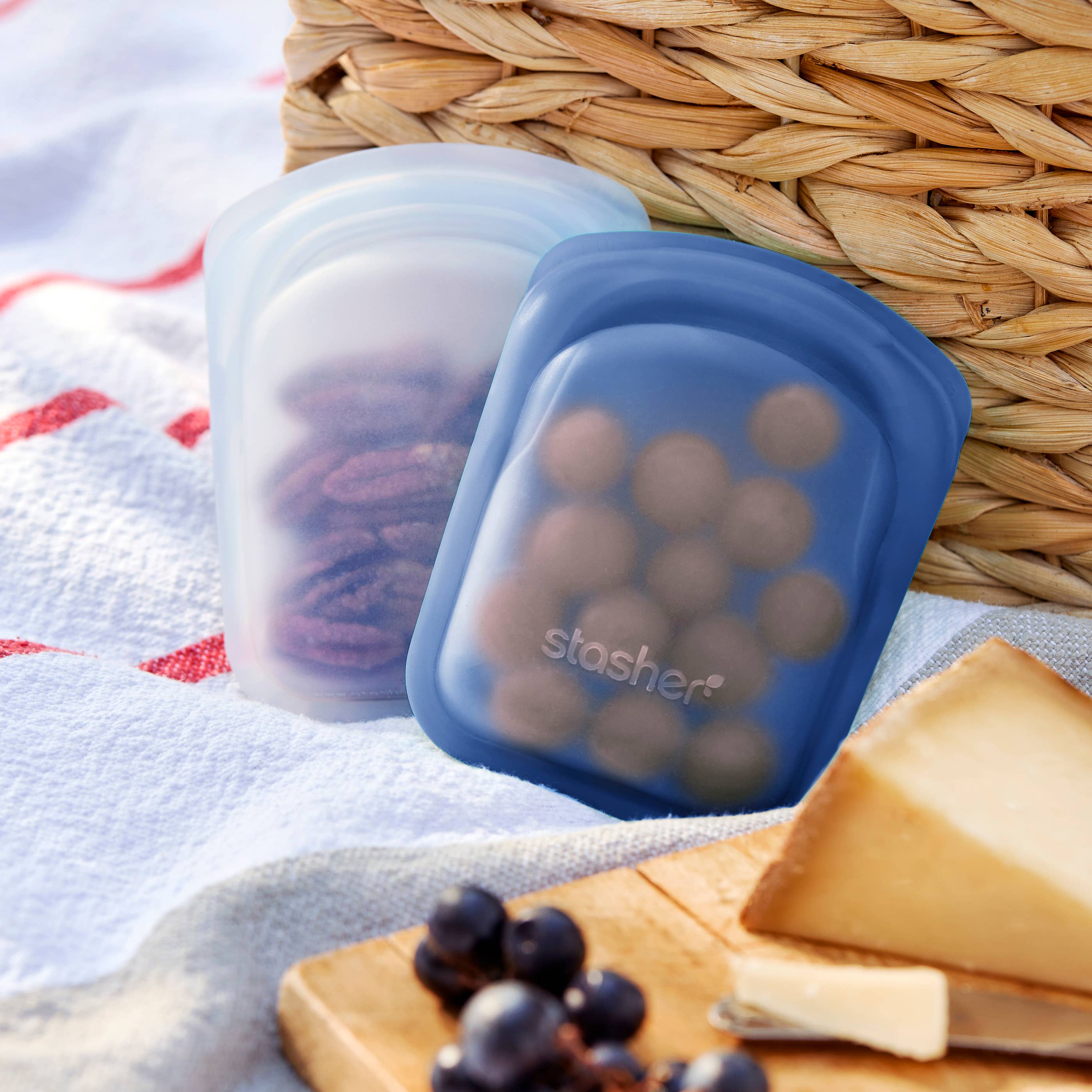 Reusable Silicone Pocket Bag - 2 Pack