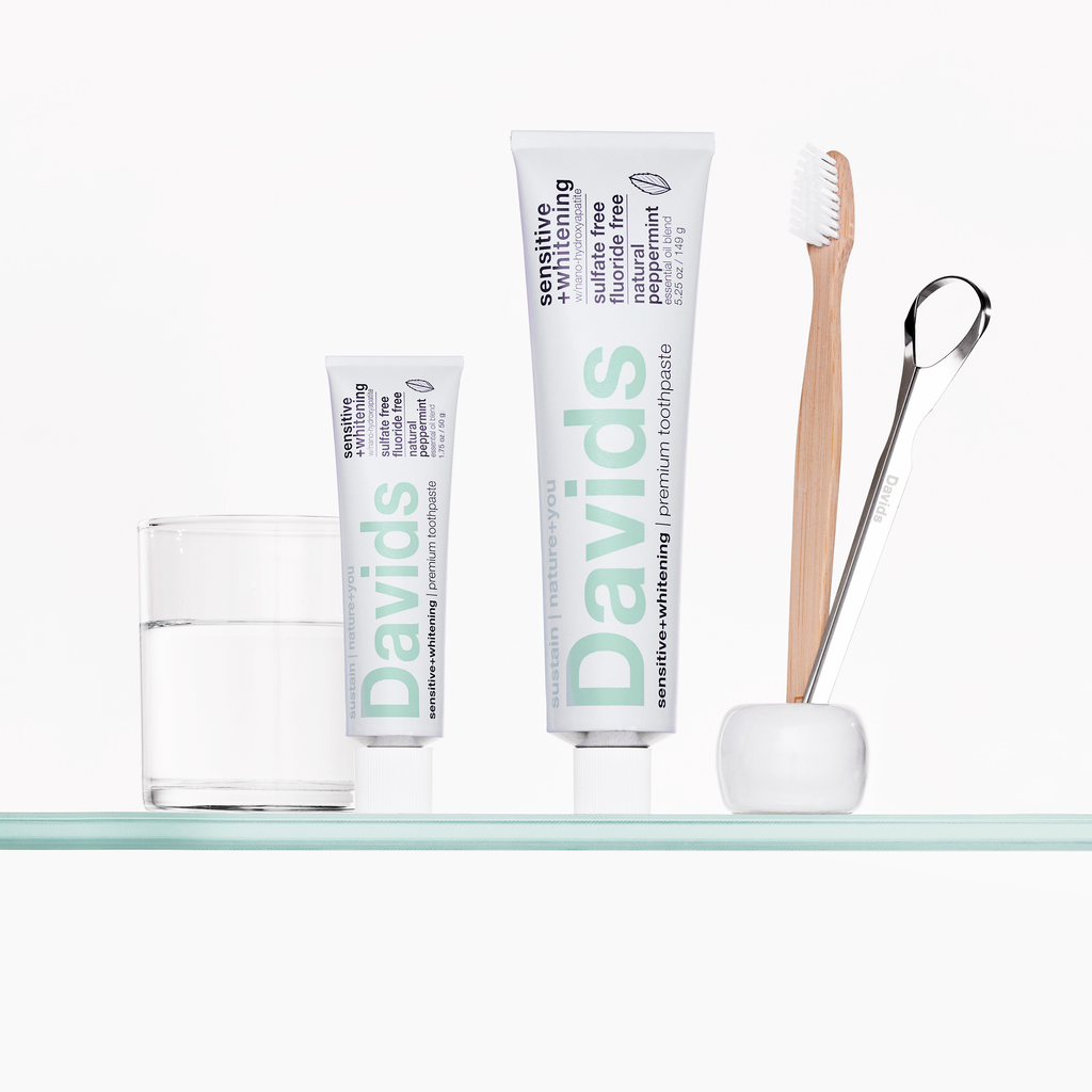 Davids Sensitive + Whitening Toothpaste - Travel Size