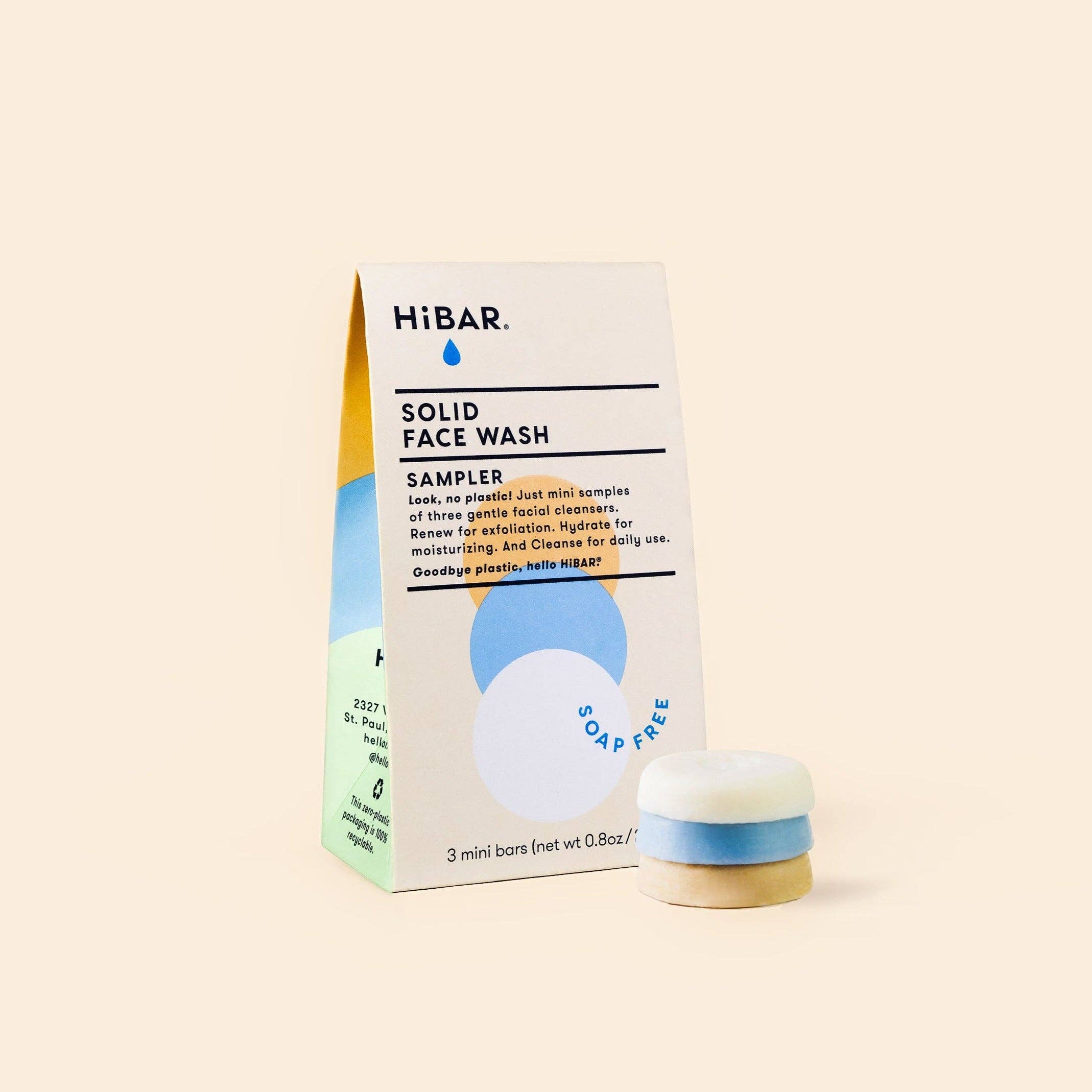 Solid Face Wash Bar Sampler