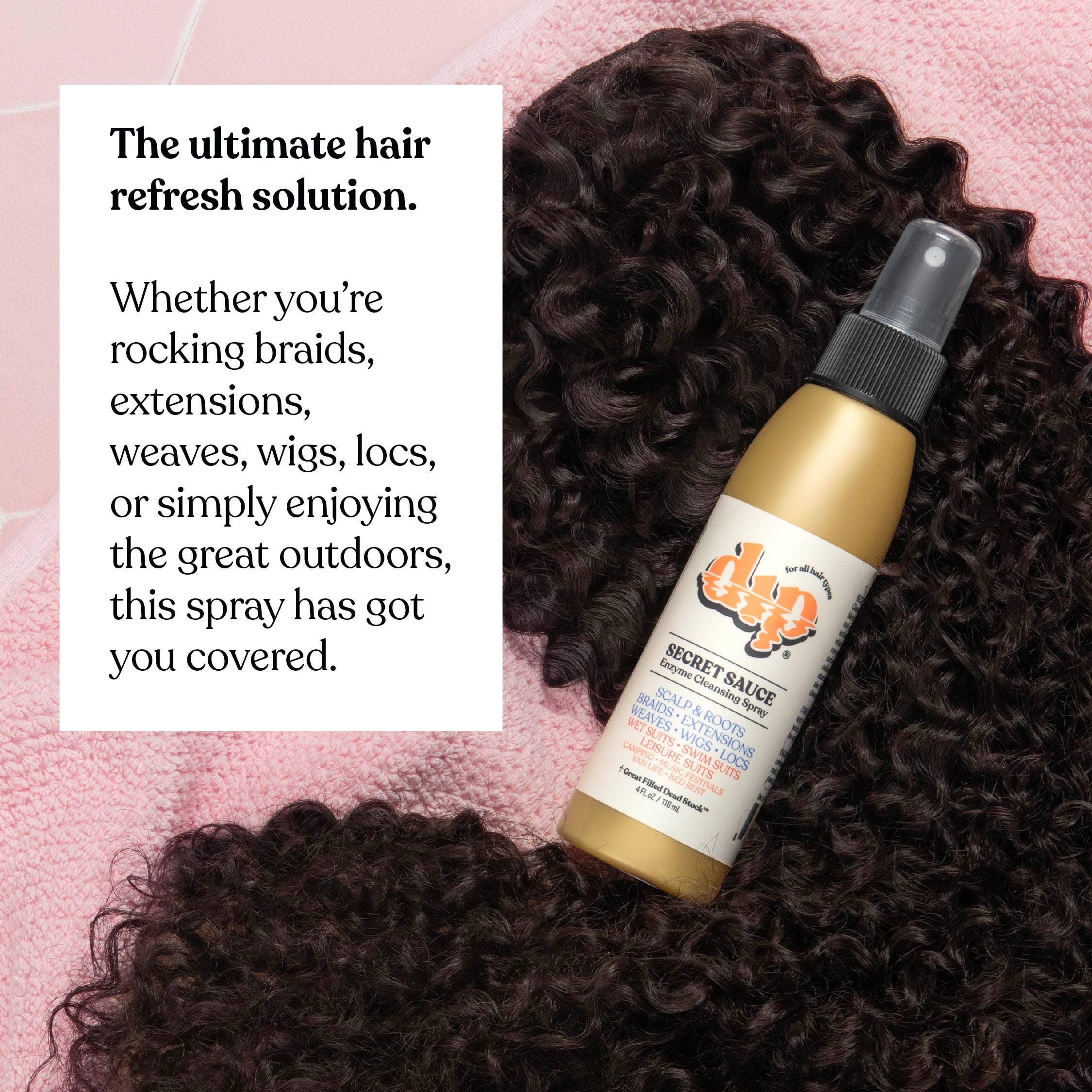Secret Sauce Enzyme Spray Hair Refresh