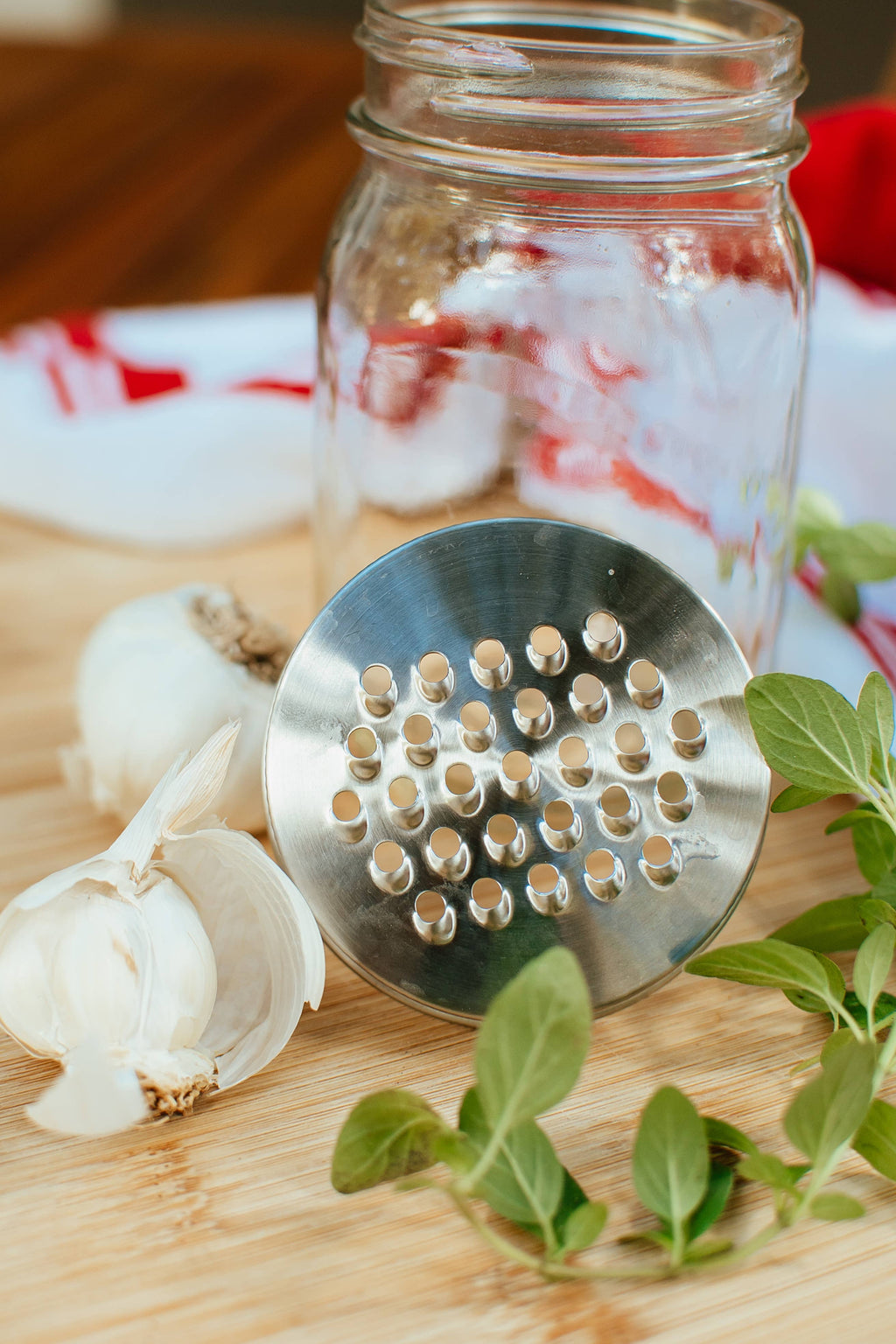 Grater Lid - Stainless Steel