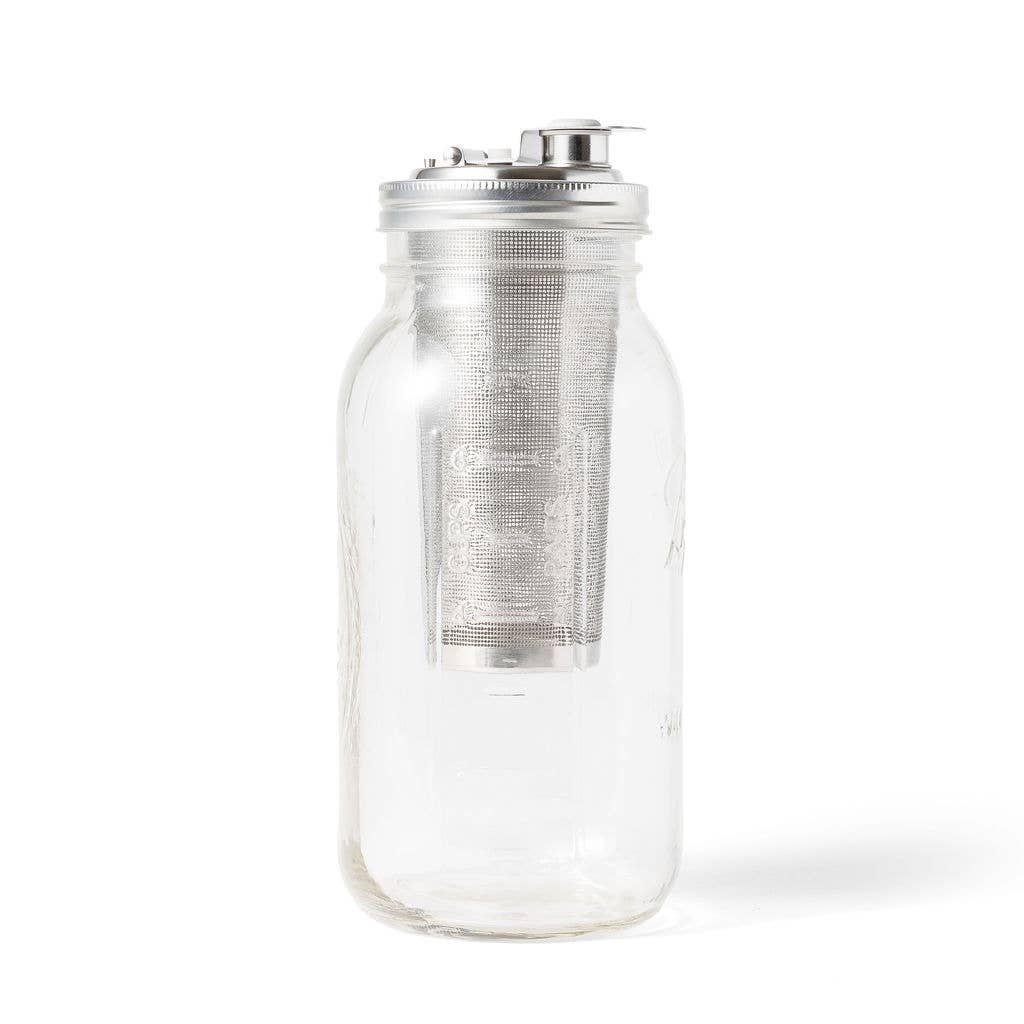 Stainless Steel Cold Brew Infuser - Wide Mouth