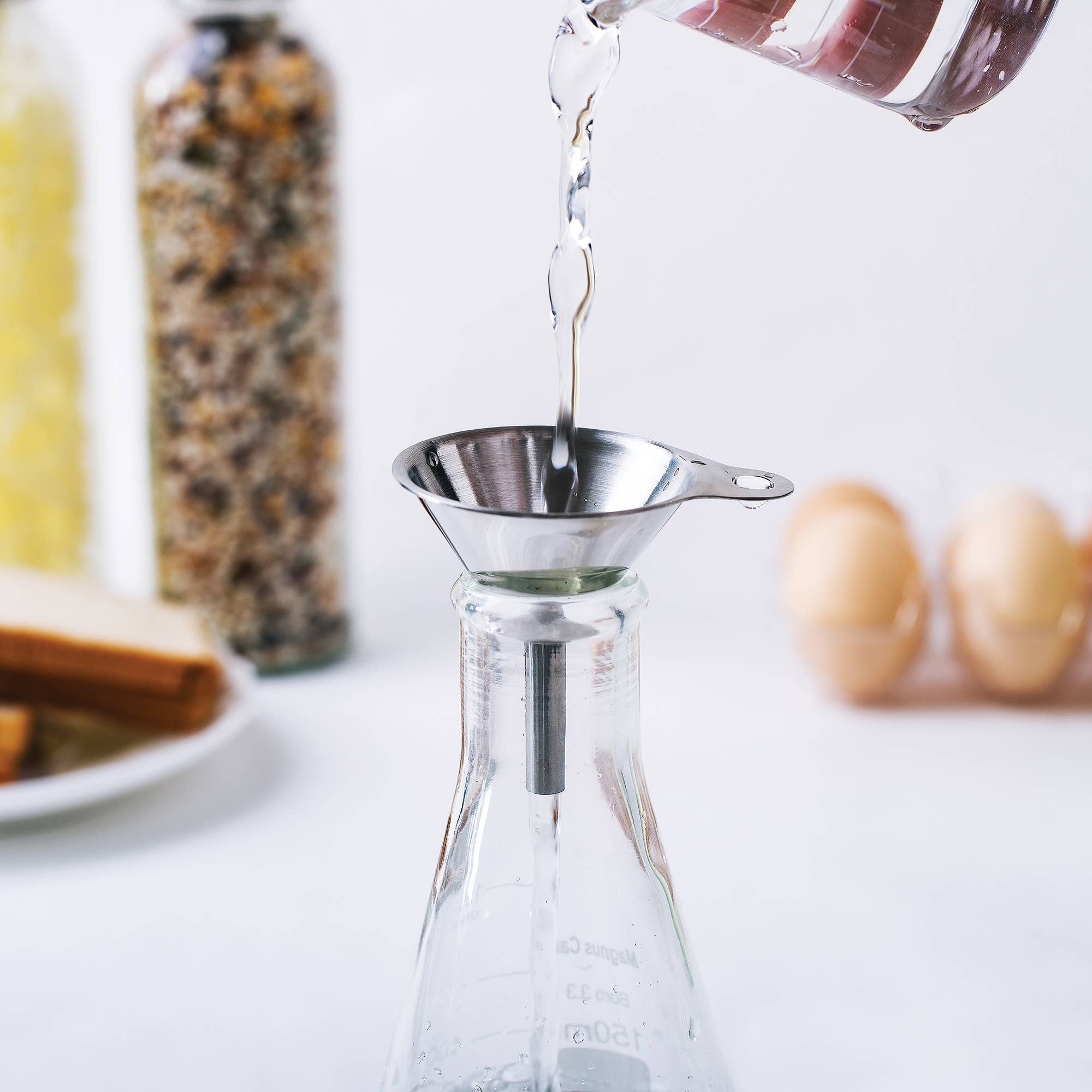 Stainless Steel Funnel - Small Set of 3