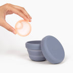 Compact Menstrual Cup + Disc Sanitizer