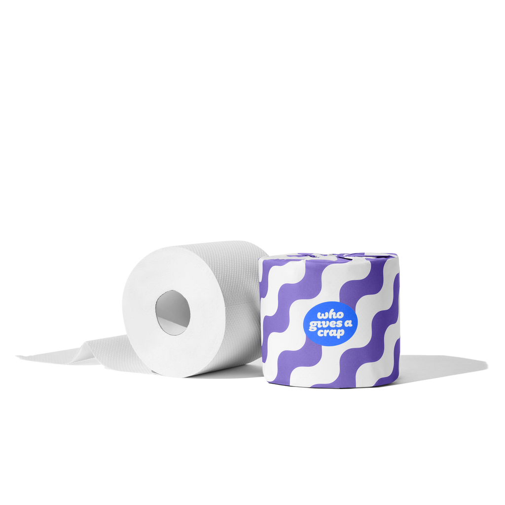 100% Recycled Toilet Paper - Single Roll