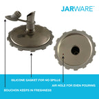 Steel Oil Cruet Lid - Regular Mouth