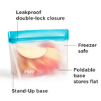 Reusable Stand-Up Storage Bags - 3 Piece Set