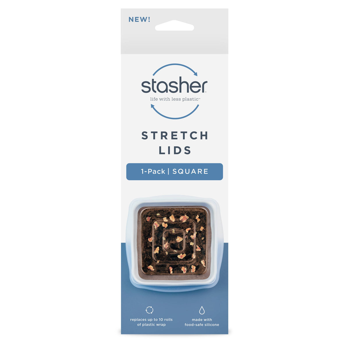 Stretch Lid - Square 8x8