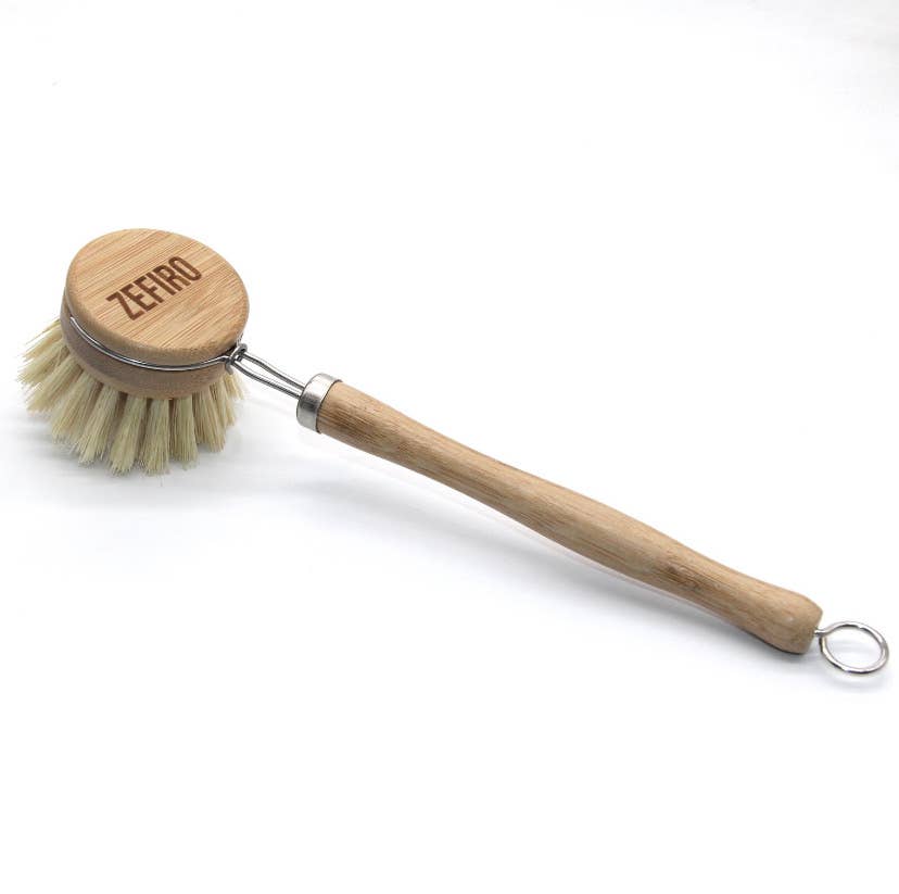 Bamboo Dish Brush - Pop On Brush Head