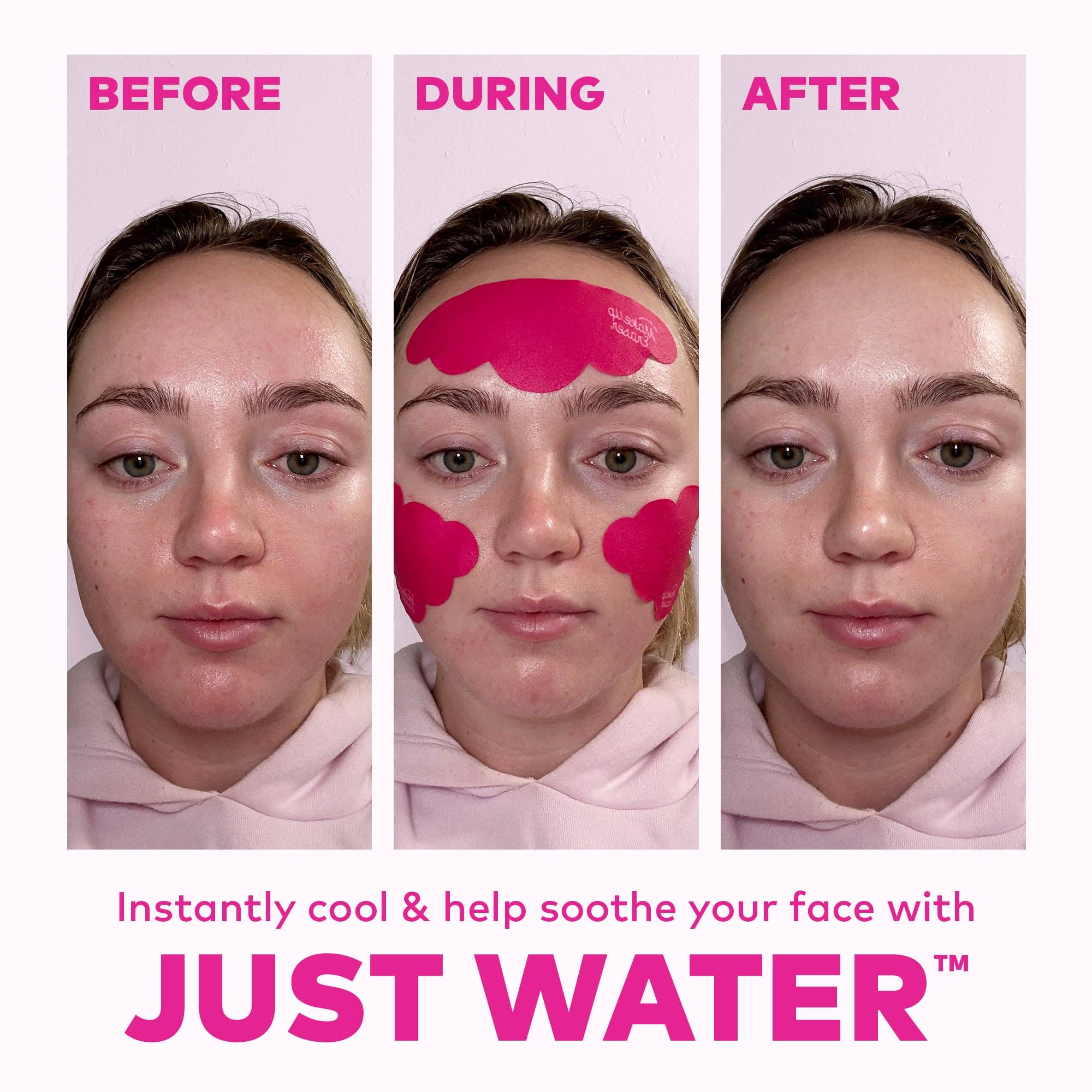 Cooling Clouds Reusable Facial Patches