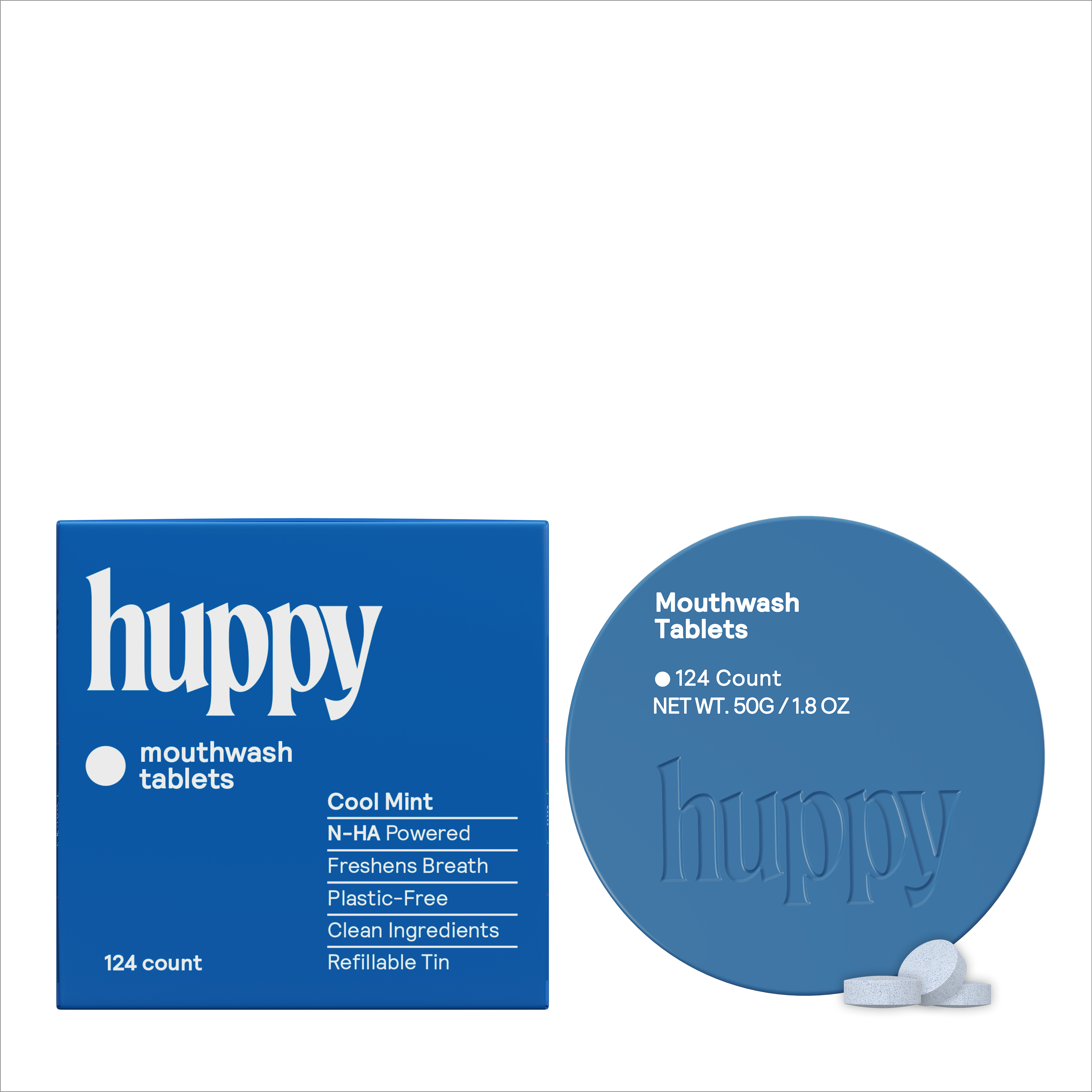 Mouthwash Tablets Tin - Fluoride Free