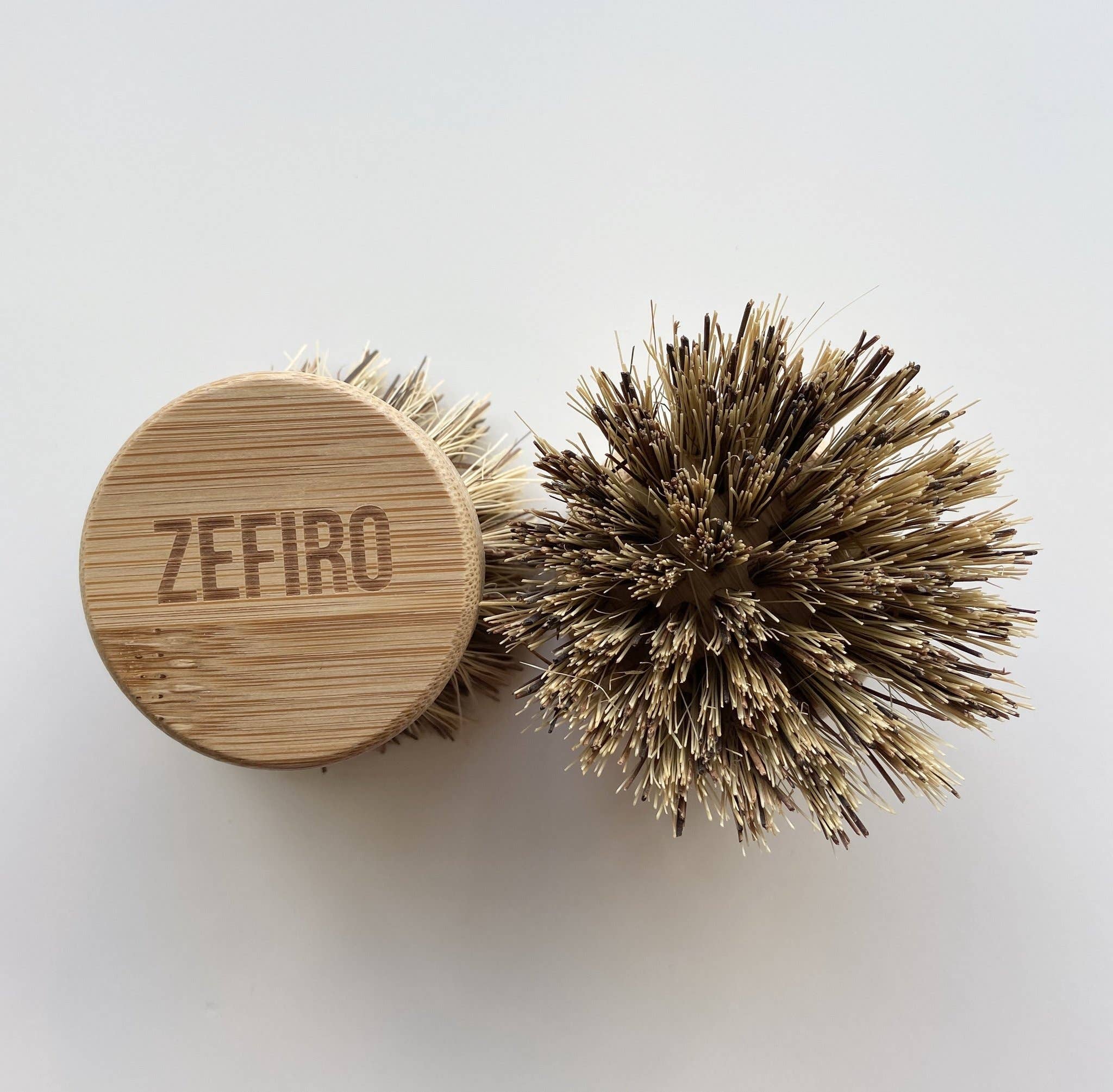 Bamboo Dish Brush - Pop On Brush Head