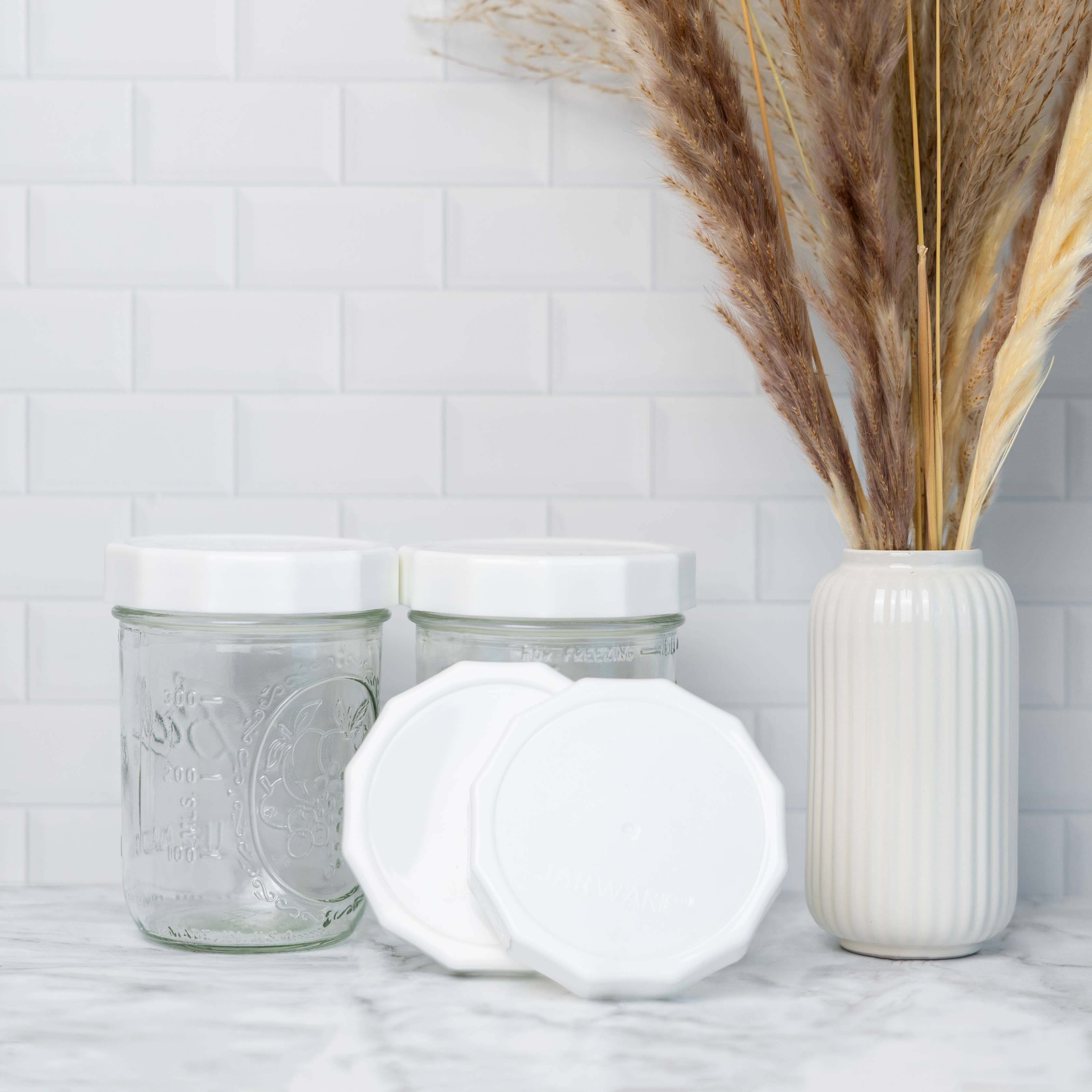 Wide Mouth Jar Lids - Set of 4