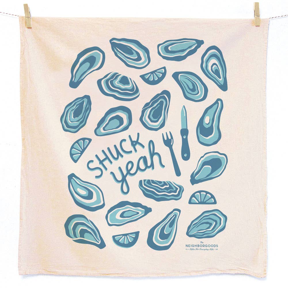 Tea Towel + Swedish Dish Cloth Set
