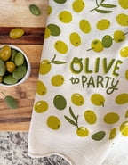 Tea Towel + Swedish Dish Cloth Set