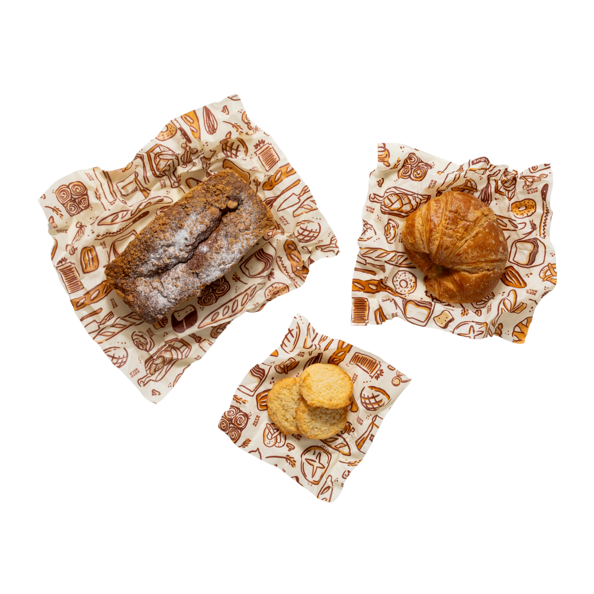 Beeswax Wrap - Assorted 3 Pack