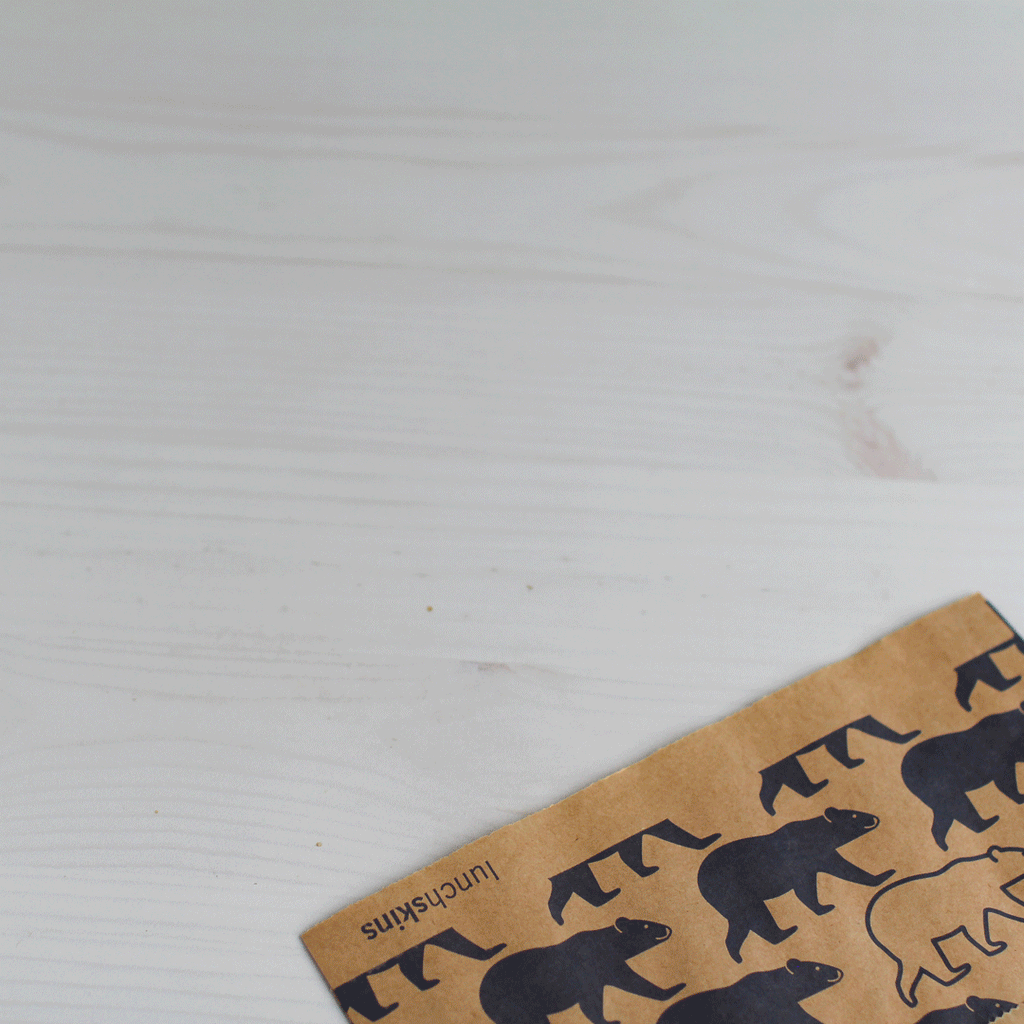 Compostable Snack Bags 50ct – Bear Print