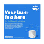 100% Recycled Toilet Paper - 8 Pack