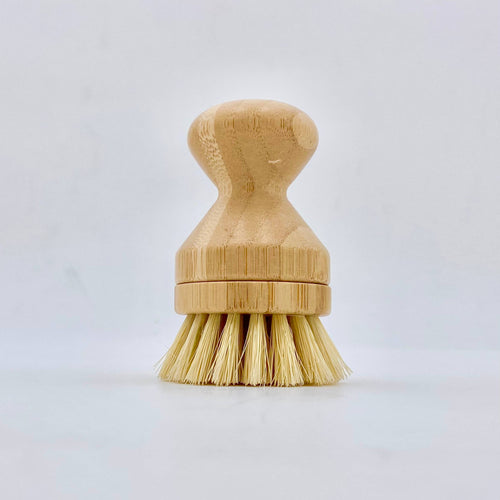 Bamboo Dish Brush - Screw Brush Head
