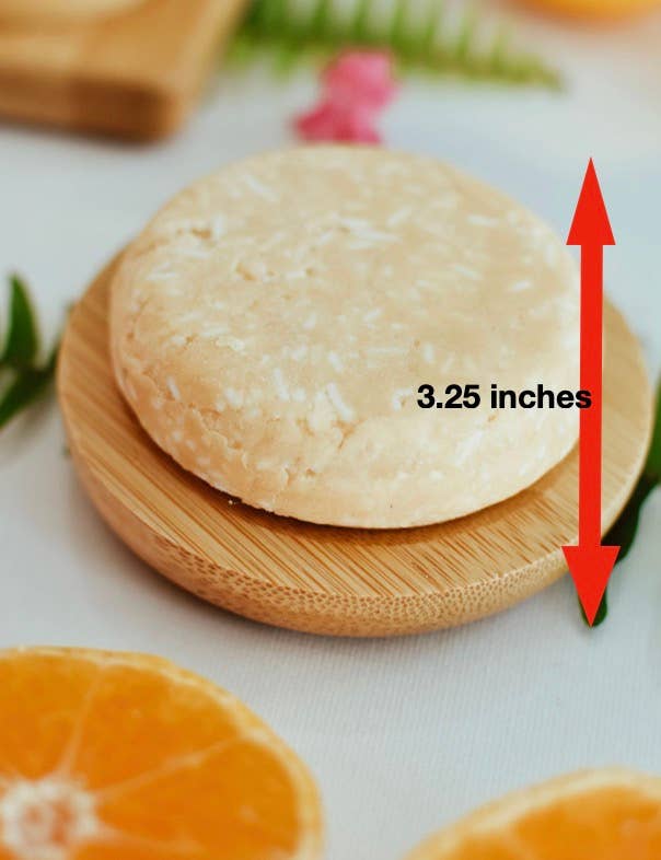 Round Wood Soap Dish