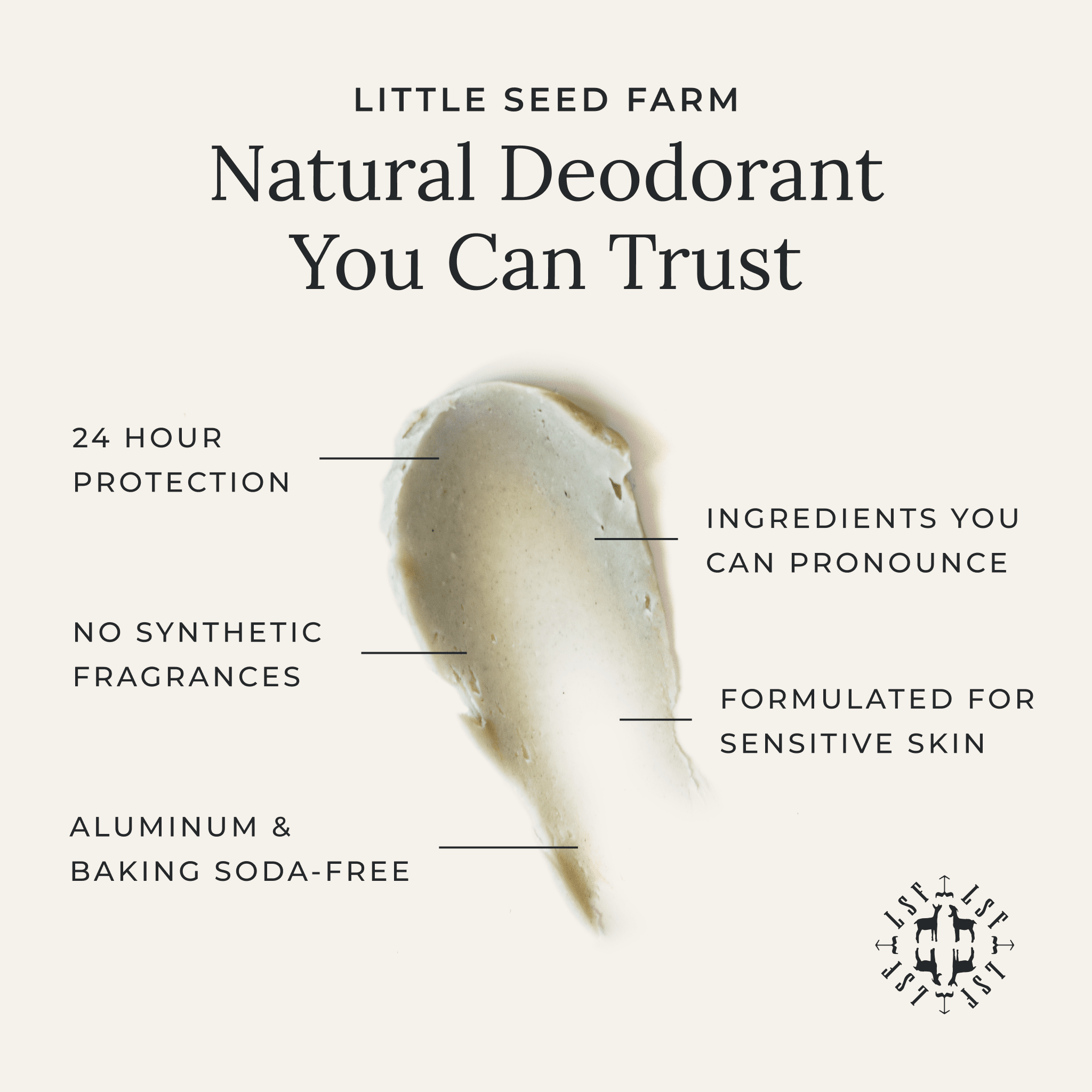 Deodorant Cream - Jarred