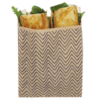 Compostable XL Sandwich Bags 50ct – Chevron Print