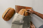 Beeswax Lined Bread Bag w/ Drawstring