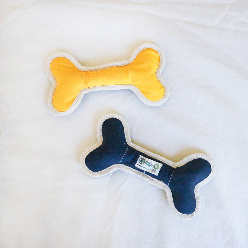 Upcycled Organic Cotton Dog Toy