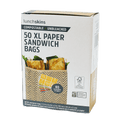 Compostable XL Sandwich Bags 50ct – Chevron Print