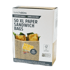 Compostable XL Sandwich Bags 50ct – Chevron Print