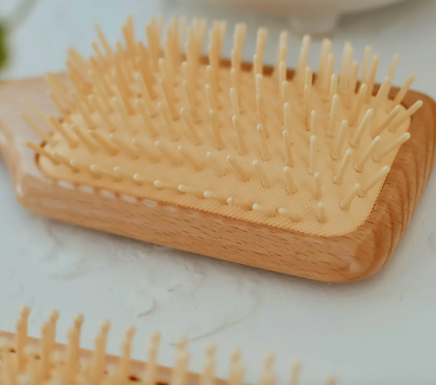 Bamboo Bristle Hairbrush