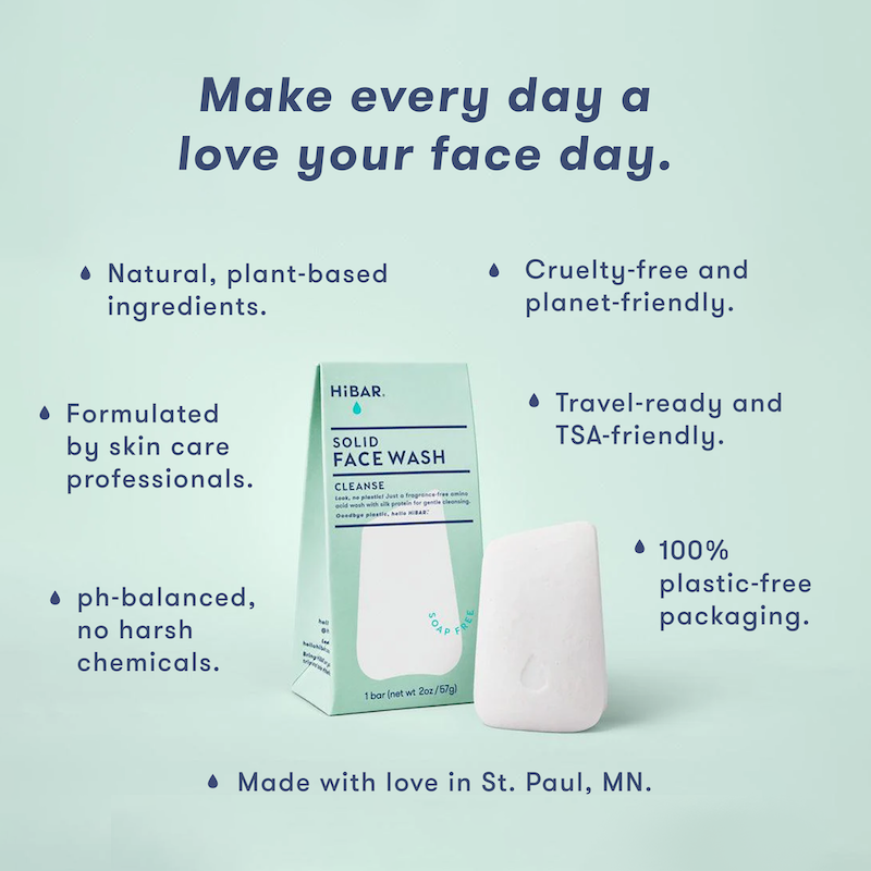 Solid Face Wash Bar