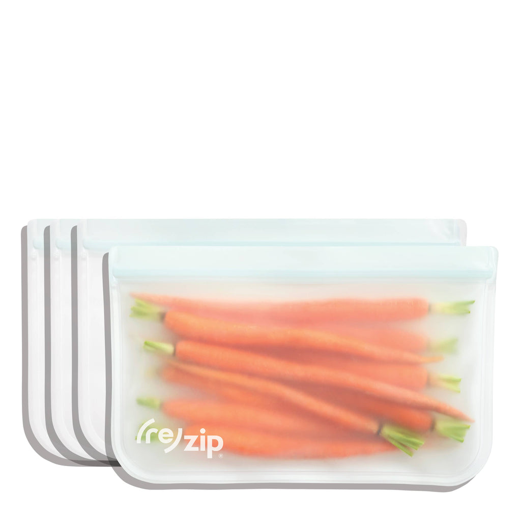 Reusable Half Gallon Storage Bags - 4 Pack