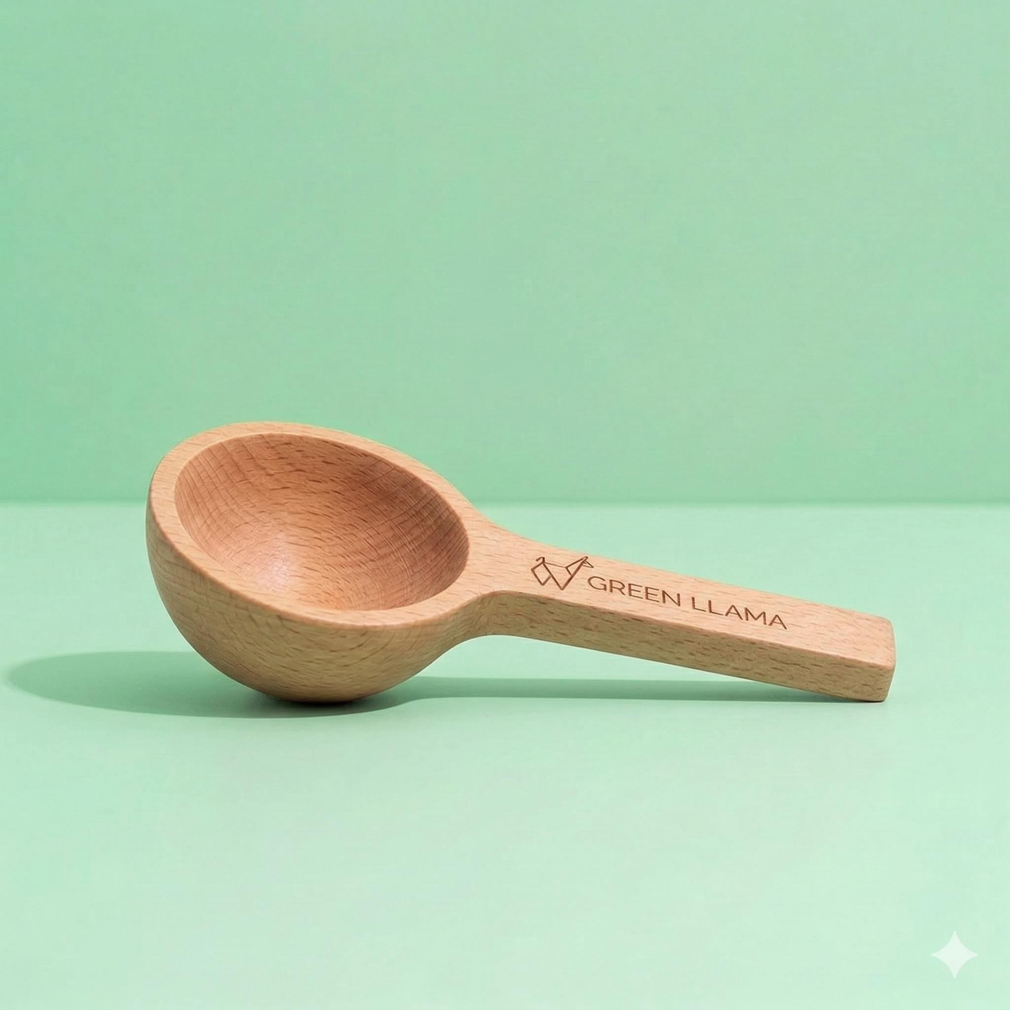 Wooden Tablespoon Scoop